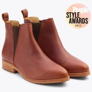 Nisolo Everyday Chelsea Boots- 8.5 Brandy